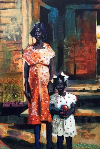Charly Palmer African American Art Her Teacher