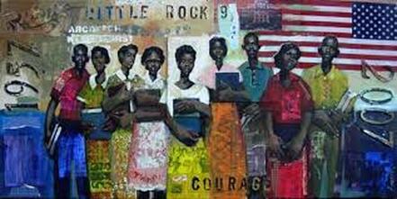 Charly Palmer Little Rock Nine Overdue Recognition Art Gallery